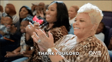 tamela mann thank you GIF by TV One