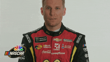 jamie mcmurray yes GIF by NASCAR on NBC