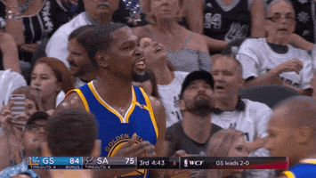 kevin durant celebration GIF by NBA