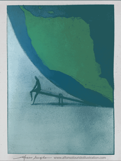 alfonsolourido animation gif illustration world GIF