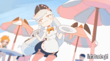 judy840812 unfortunate girl GIF