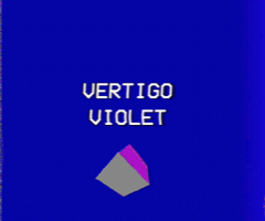 andrismagyar art pink glitch blue GIF