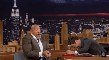 the rock asian GIF