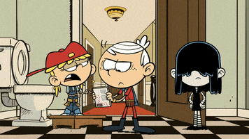 scared loud house GIF by Nickelodeon