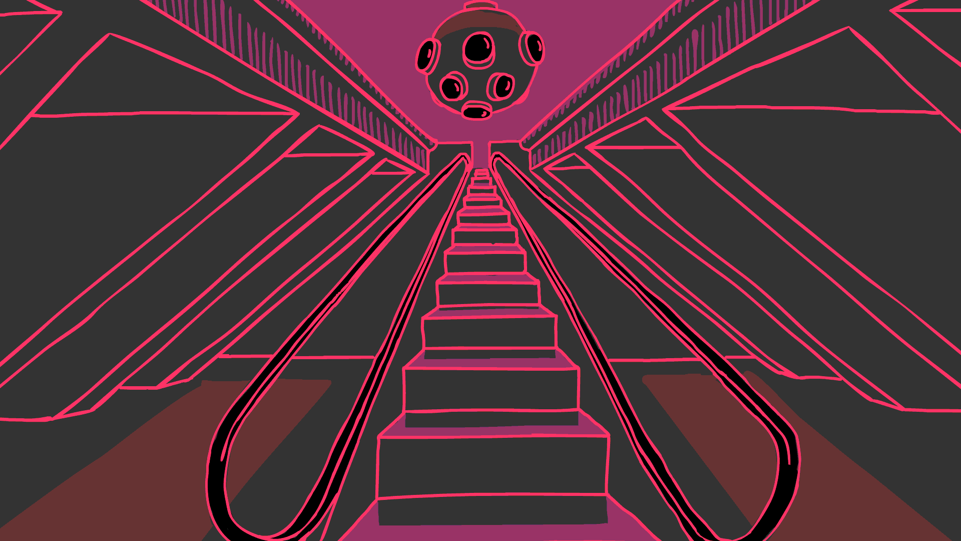 Sexy Escalator By Alastair Mccoll Animation And Illustration Find And Share On Giphy 8574