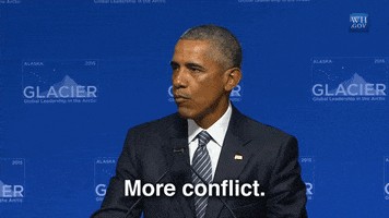 barack obama conflict GIF by Obama