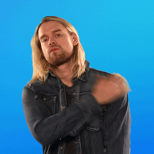Brush It Off GIF by Chord Overstreet Find & Share on GIPHY