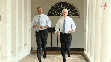 Joe Biden Running GIF by Obama