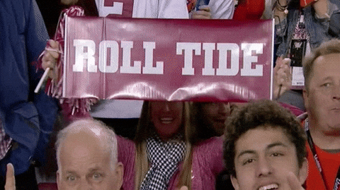 alabama football GIF by ESPN College Football - alabama football GIF by ESPN College Football
