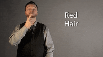 red hair asl GIF by Sign with Robert