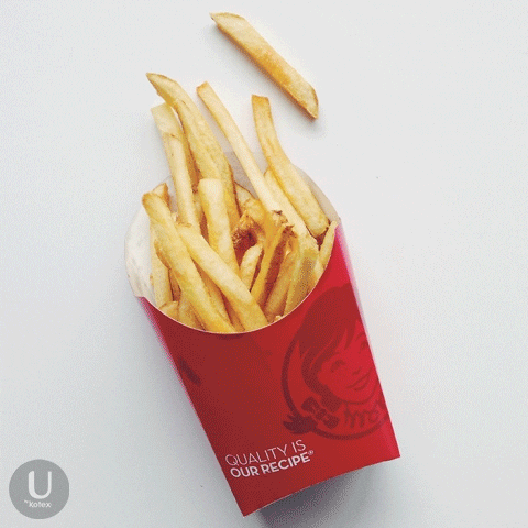 hungry period GIF by U by Kotex Brand