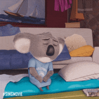 Sleep Monday GIF by Sing Movie