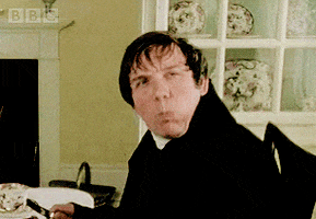 pride and prejudice chewing GIF by BBC