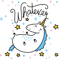 Unicorn Whatever GIF by LookHUMAN