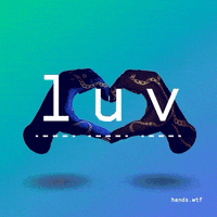 luv GIF by hands.wtf