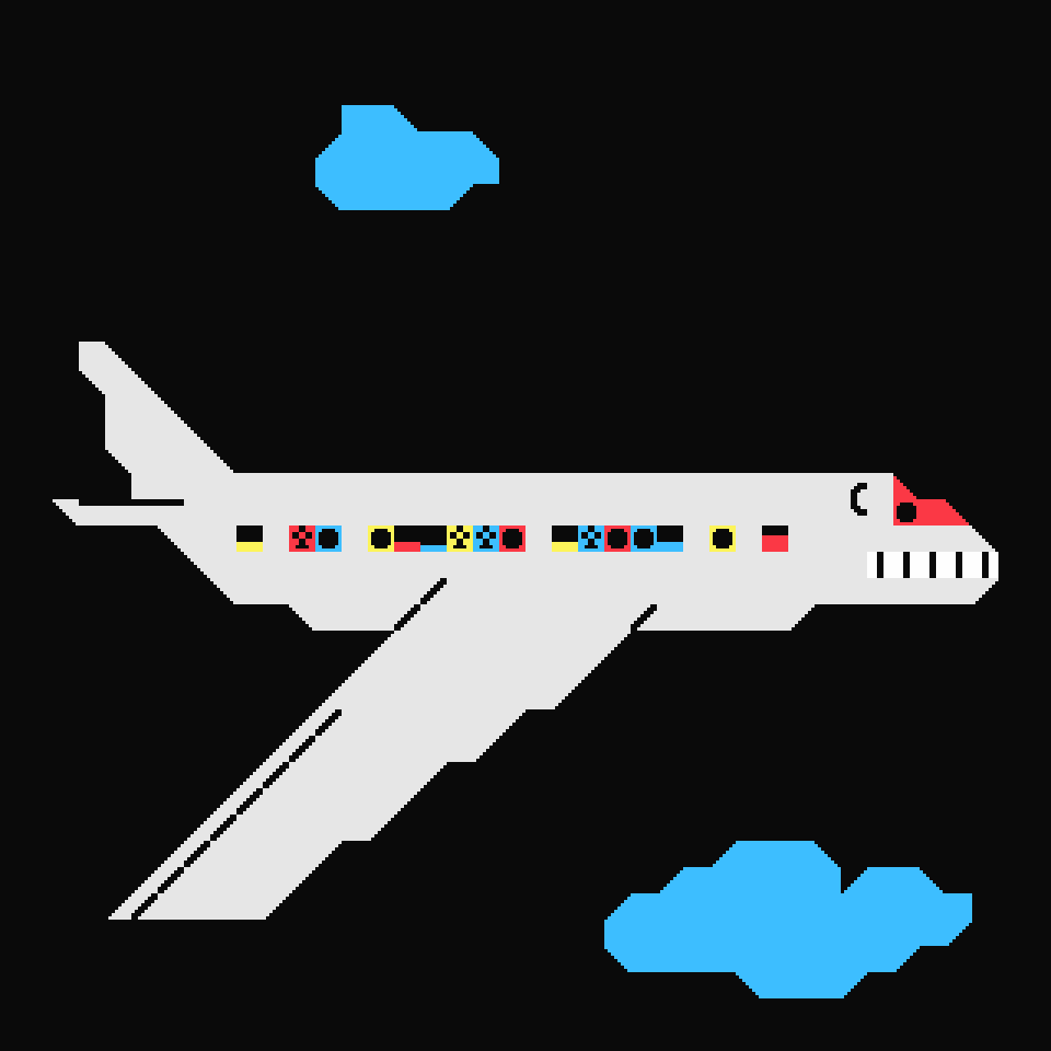 fly plane GIF by ailadi