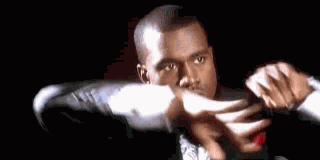 simonleser dance dancing kanye west suit GIF