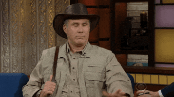 Will Ferrell Idk GIF by The Late Show With Stephen Colbert