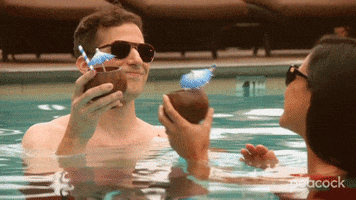 Relaxing Andy Samberg GIF by PeacockTV