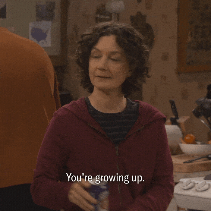 Grow Grown Up GIF by ABC Network