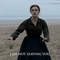 Not Leaving Season 5 GIF by Outlander