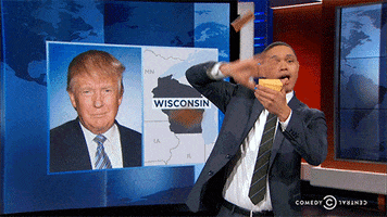 Donald Trump Reaction GIF by The Daily Show with Trevor Noah