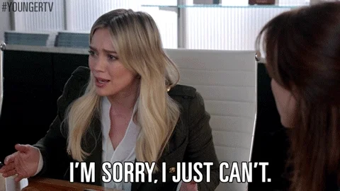 Over It No GIF by YoungerTV