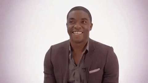 Chadwick Boseman Laughing GIF by Identity - Find & Share on GIPHY