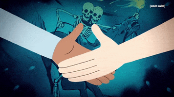 Handshake Shake On It GIF by Adult Swim