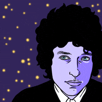 Bob Dylan Robin Eisenberg GIF by GIPHY Studios Originals