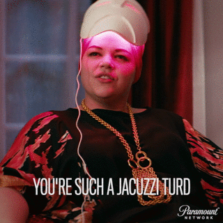 paramount network jacuzzi turd GIF by Heathers