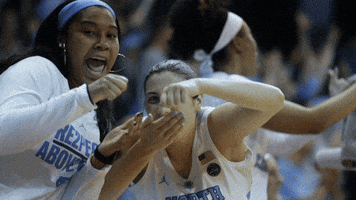 College Basketball Eating GIF by UNC Tar Heels
