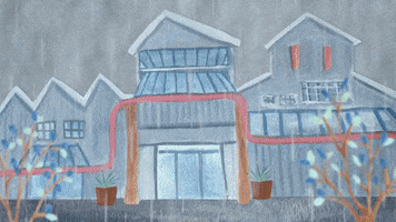 zoom out granville island GIF by Kaho Yoshida