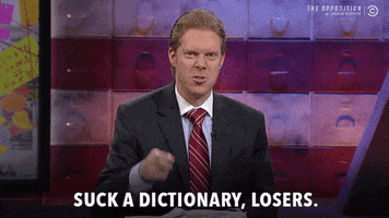 suck it GIF by The Opposition w/ Jordan Klepper