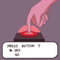 trump red button gif