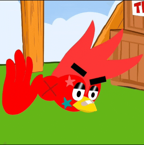 Angry Birds Ear GIF
