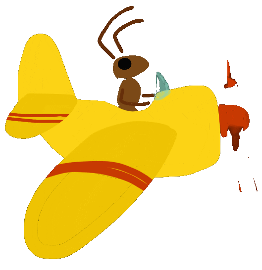 Flying Sticker