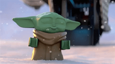Baby Yoda Excited Gifs Get The Best Gif On Giphy
