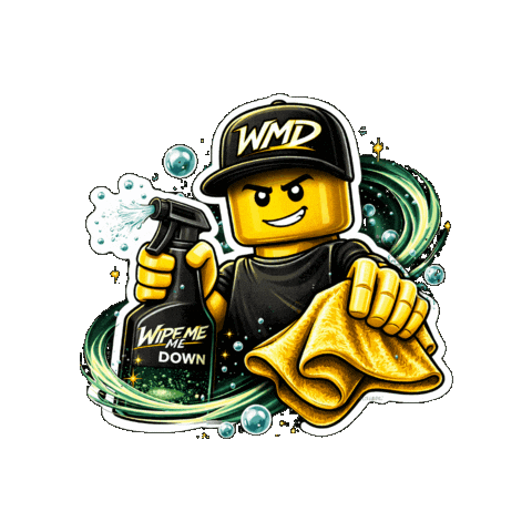Wipe Me Down Detail Sticker