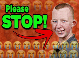 Stop Please GIF