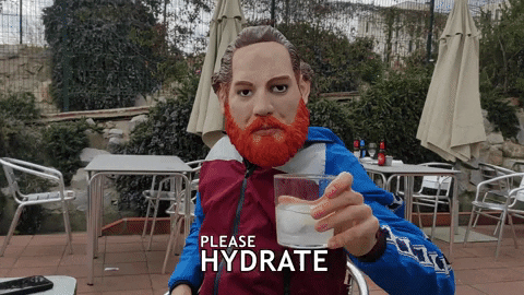 Stay Hydrated Drink Water GIF by LLIMOO - Find & Share on GIPHY