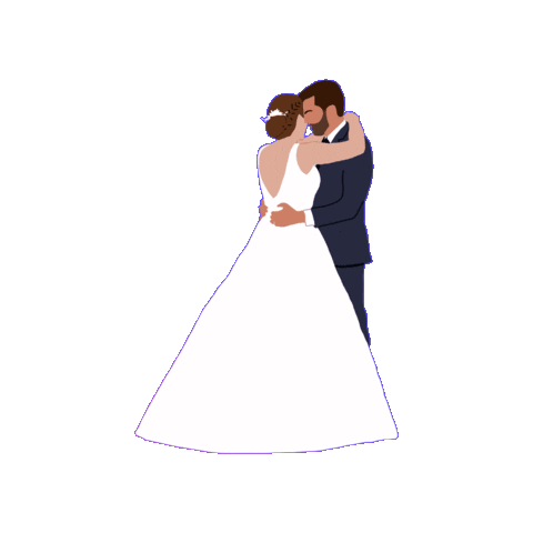 In Love Wedding Sticker for iOS & Android