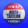 I'm a North Carolina voter button
