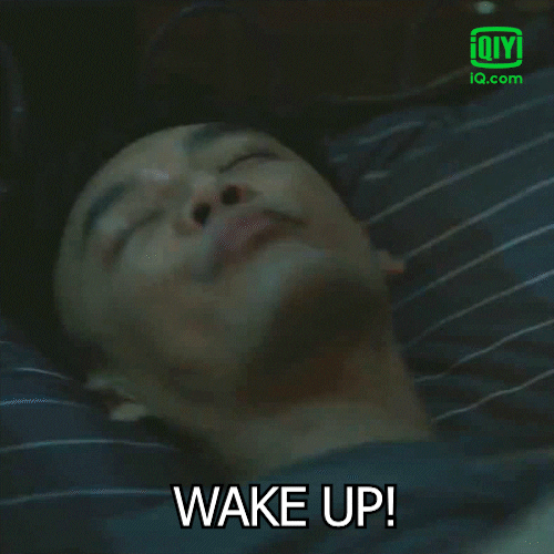 Confused Wake Up GIF by iQiyi