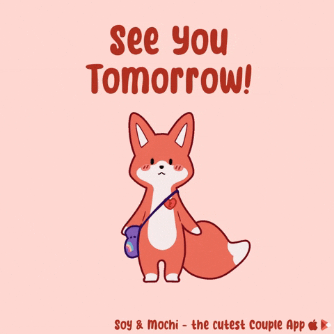 Talk Soon See You GIF by SoyandMochi