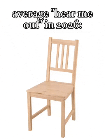 Chair Hear Me Out GIF