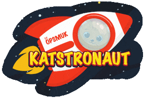 Carnaval Astronaut Sticker by CV Opsmuk