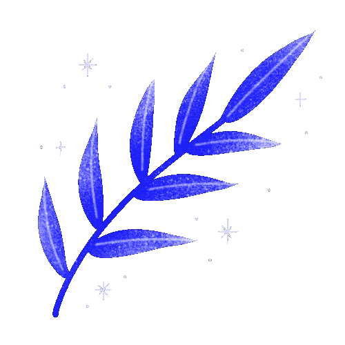 Blue Sticker