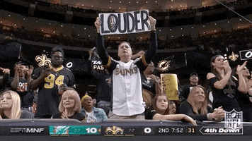 New Orleans Football GIF by NFL