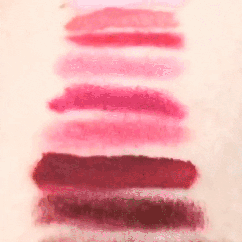 crappycandle makeup lipstick swatch swatched GIF